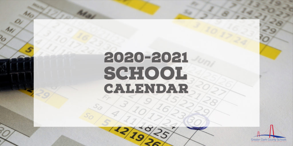 Greater Clark County School Calendar - Schedule Calendar 2022