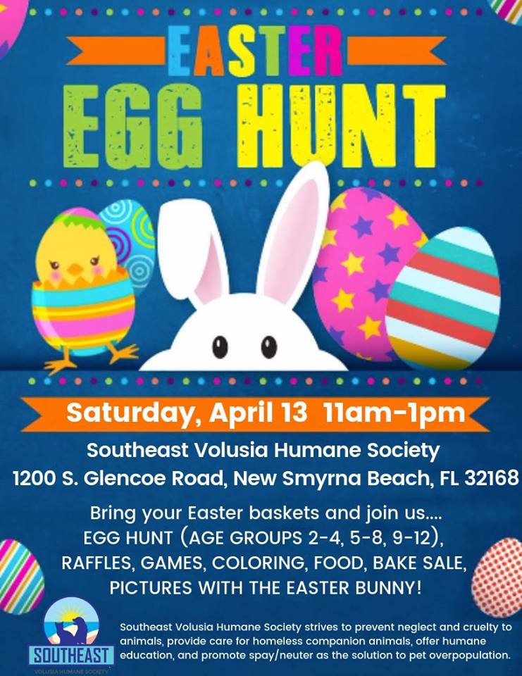 Southeast Volusia Humane Society Easter Egg Hunt | The Volusia Mom ...